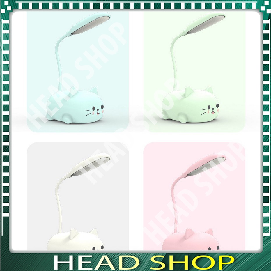 Đèn ngủ kiêm đèn học pin sạc đa năng dễ thương YW909 HEAD SHOP