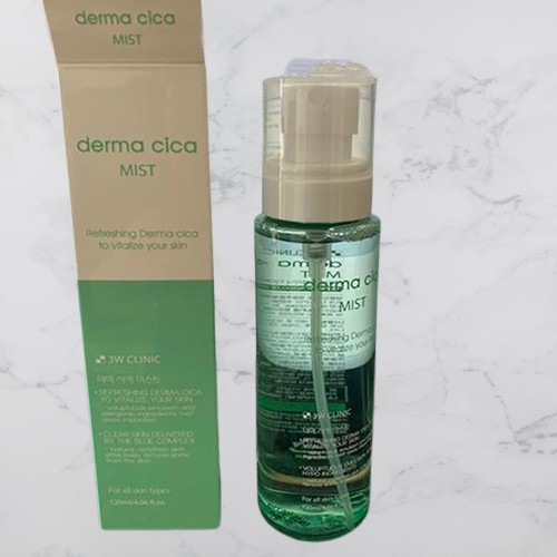 [Hàng Chính Hãng] Xịt khoáng tinh chất rau má DERMA CICA MIST 3W CLINIC Hàn Quốc | BigBuy360 - bigbuy360.vn