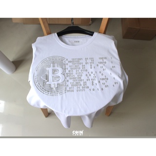Áo Thun Bitcoin Silver, Binance, Ethereum, Cointshirt