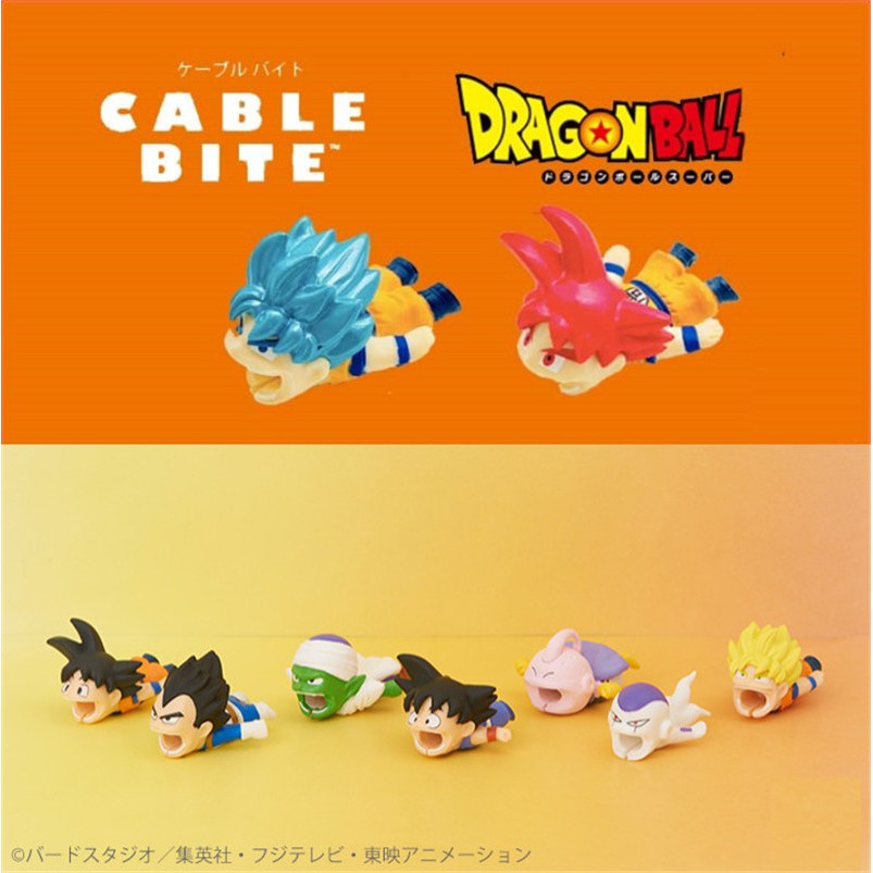 Phụ Kiện Bảo Vệ Đầu Dây Cáp Hình Hoạt Hình Dragon Ball Dễ Thương