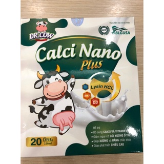 CALCI NANO PLUS cho bé 20 ống x 10ml