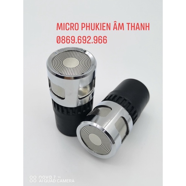 Củ Mic Bọc Inox Hoàn Toàn- Củ Mic Tiếng Nhẹ- Củ Mic Chống Hú Rú Rít  (slg 1 củ)