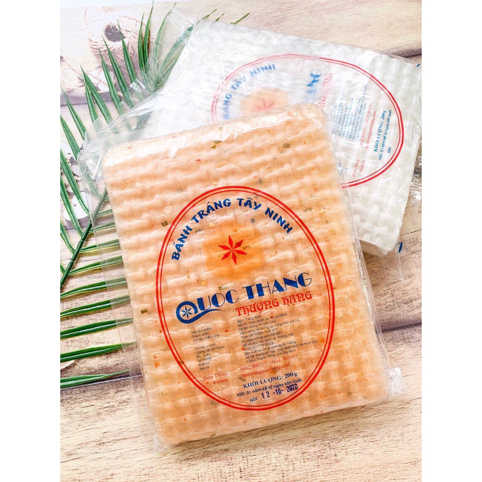 [Quận 10] 1Kg Bánh Tráng Muối Ớt Tây Ninh Loại Ngon (tròn)