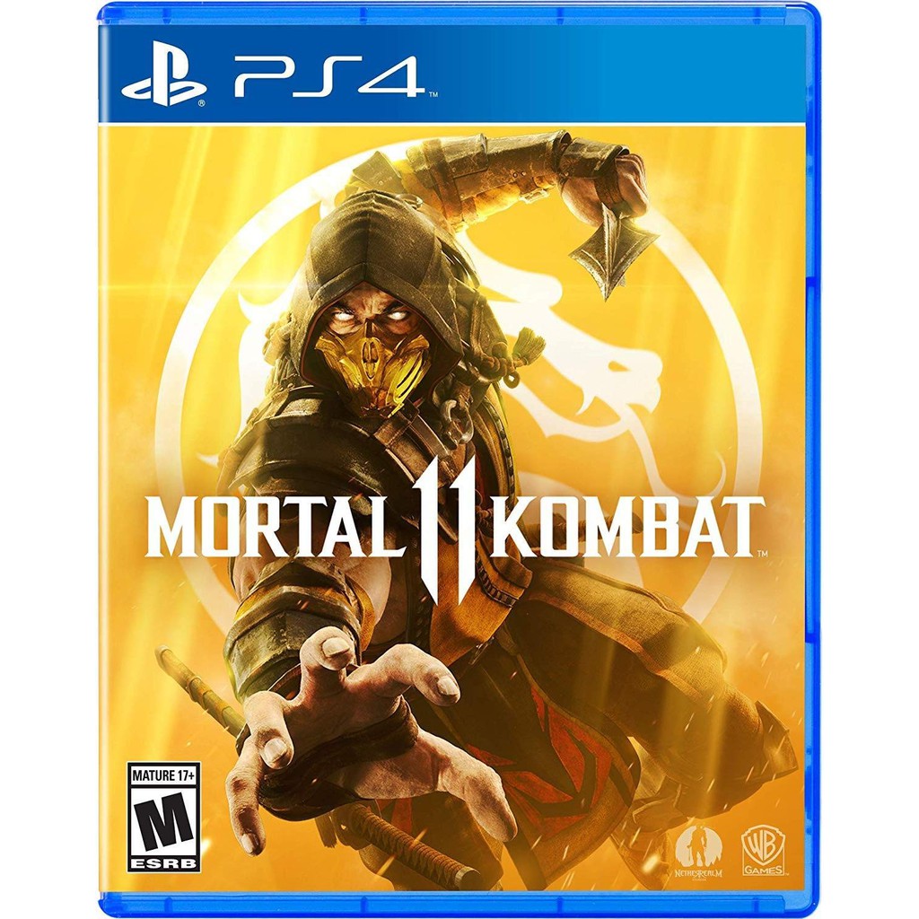 [Mã 229ELSALE hoàn 7% đơn 300K] Trò Chơi PS4 - Mortal Kombat 11 (Nguyên Seal) Hệ US