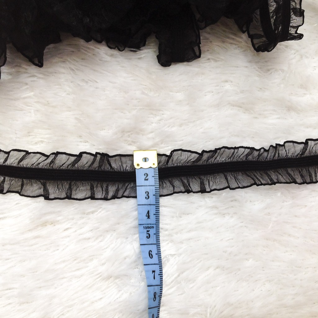 Ren hoa thêu viền áo voan đính trang trí trang phục váy đầm áo dài