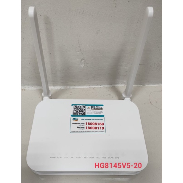 Modem GPON Viettel Huawei HG8145V5-20 phát wifi 2 băng tần, chuẩn GPON, thay modem chính, Bridge Mode hoặc Converter. | BigBuy360 - bigbuy360.vn