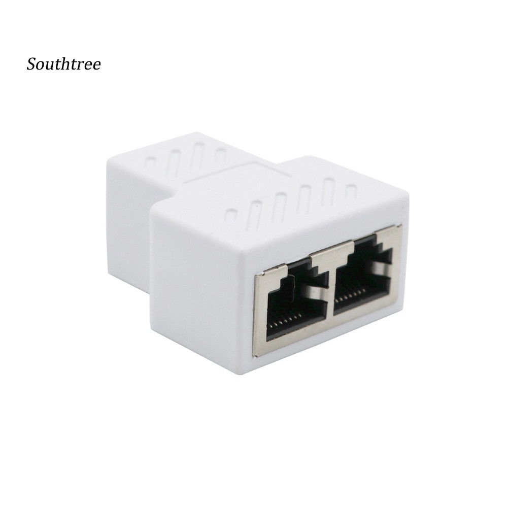 Đầu Chia Cổng Mạng Lan 1 Sang 2 Cổng Cat5/6/7 Rj45