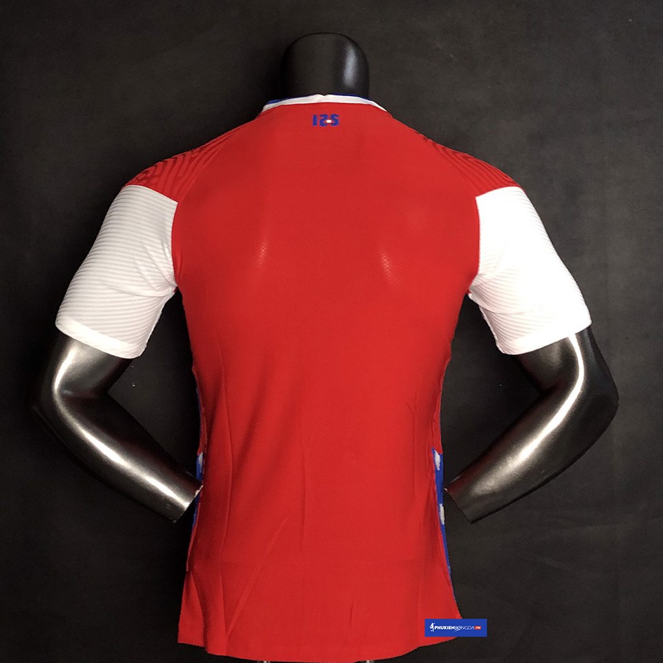 Áo đội tuyển Chile đỏ Copa America 2020-2021, áo tuyển Chile Copa America sân nhà 2021 đỏ SF