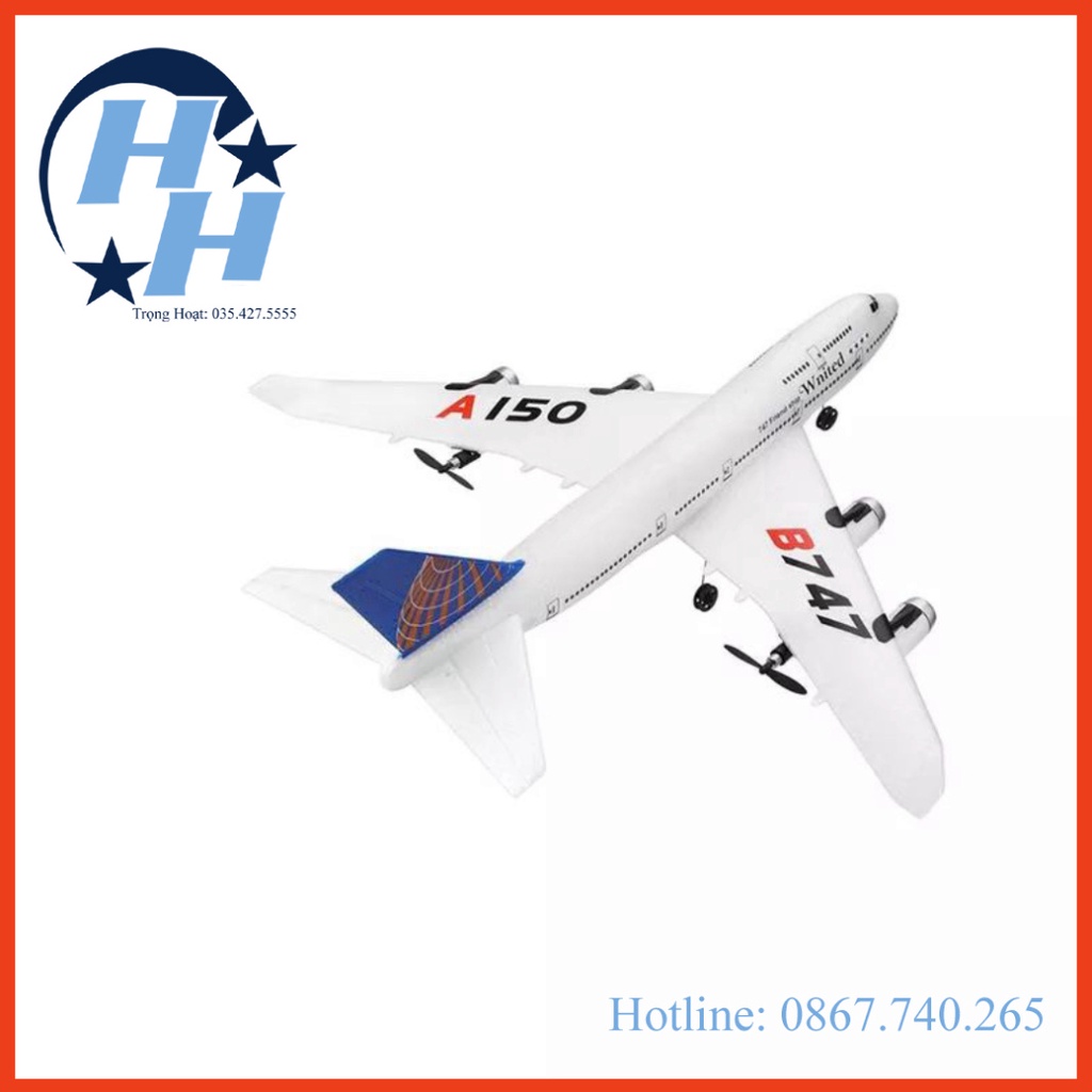 Máy bay điều khiển Wltoys XKS A150-C RC Airplane 2.4G Boyin 747 epp maybayrc