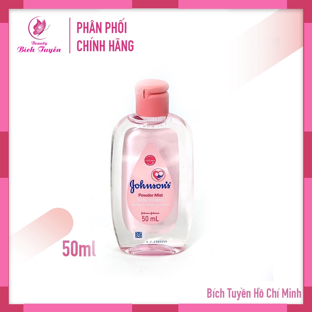 Nước Hoa Johnson's Baby Powder Mist Hương Phấn Hoa - Nước Hoa Em Bé - Nước Hoa Trẻ Em 50ml - 125ml - Johnsons - Johnson
