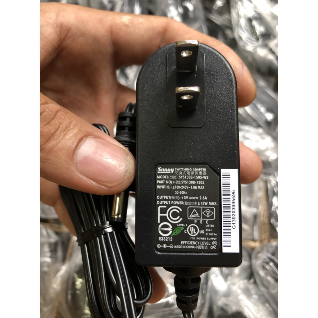 Adapter nguồn Sunny 5V 2.6A