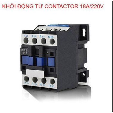 Khởi động từ contactor CJX2 12A/220V