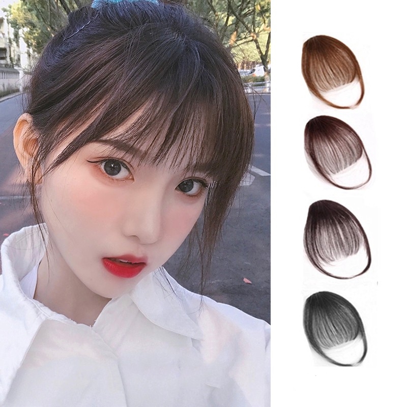 Phụ kiện tóc mái giả trang trí cho nữ