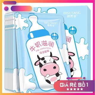 Mặt nạ sữa bò milk moisturizing mask bisutang