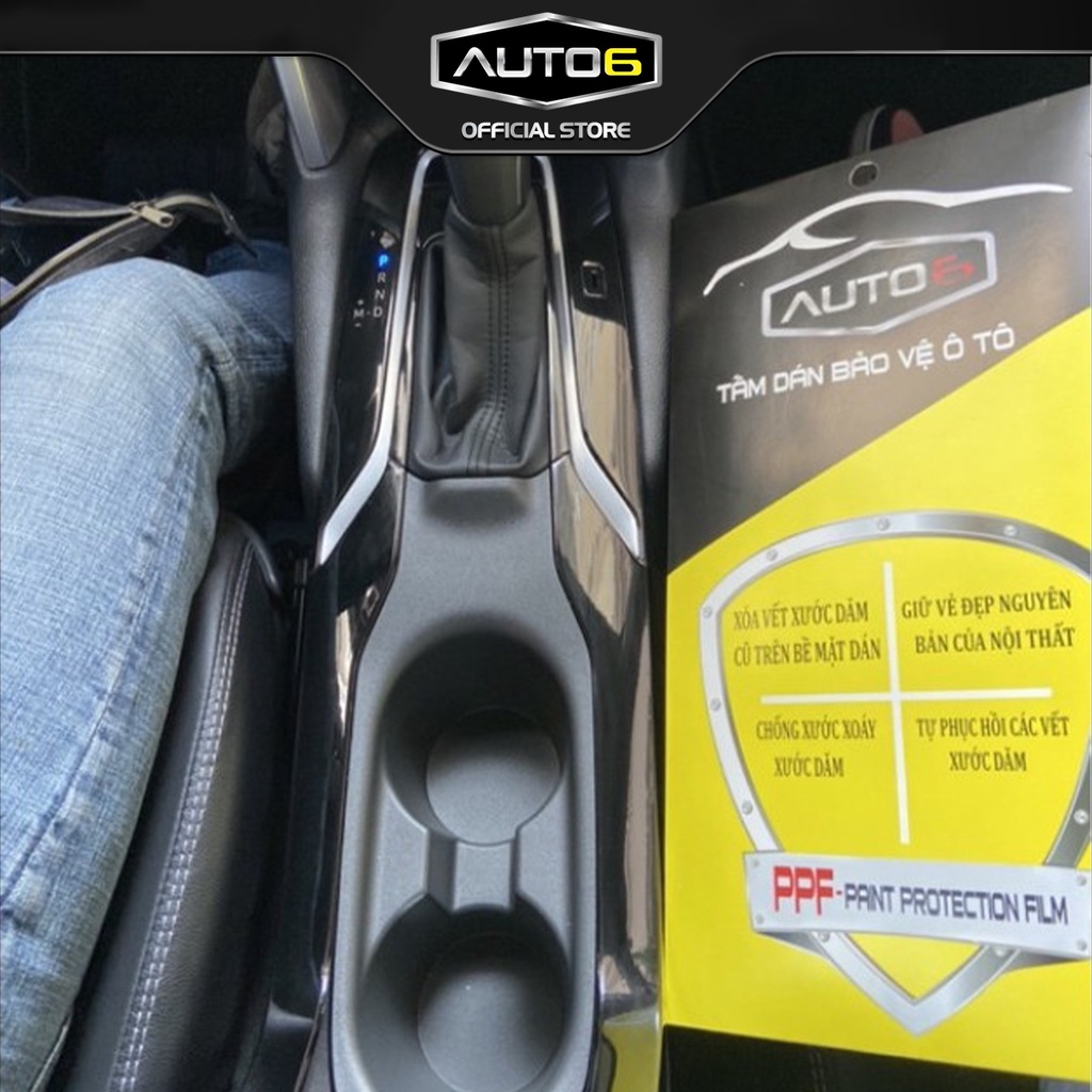 TOYOTA CROSS 2020-2023: Film PPF CAO CẤP dán xe trong suốt, chống xước và che mờ vết xước nội thất ô tô - AUTO6