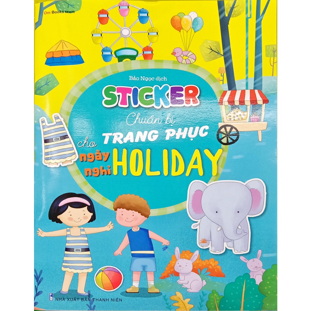 Sách - Sticker Chuẩn bị Trang Phục [NDBOOKS]