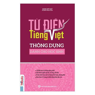 Sách - Từ điển Tiếng Việt thông dụng dành cho học sinh (Bìa Hồng) - TKBooks