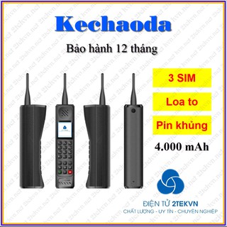 Điện thoại 3 sim Kechaoda K888, pin khủng, giá rẻ