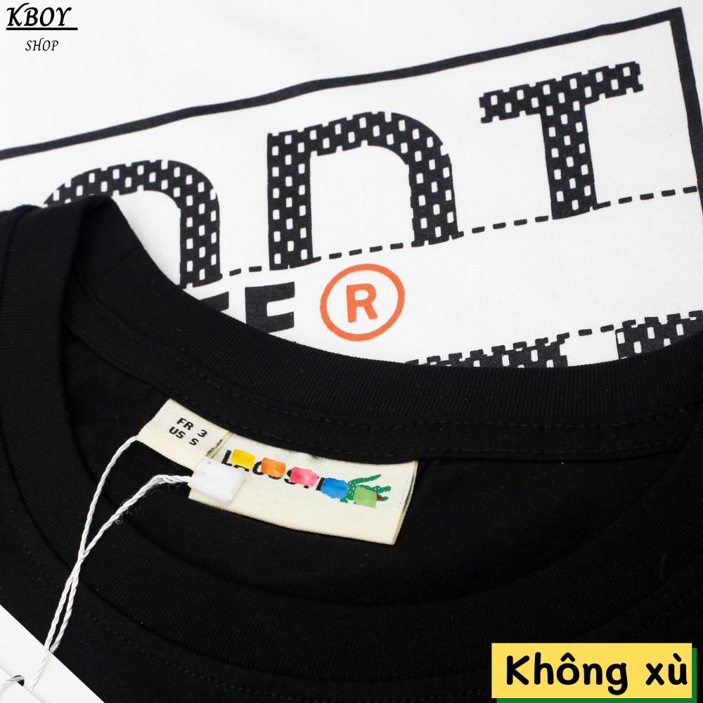 Áo thun/phông nam - hàng vnxk cao cấp,100%cotton 4c, co giãn, dày dặn,mềm mịn, cá sấu/2 mmàu TRẮNG-ĐEN,thoáng mát-V80