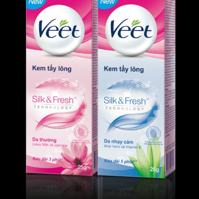 Kem tẩy lông Veet.
