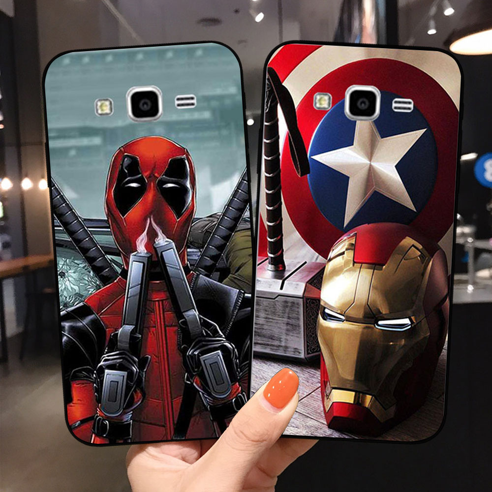 Ốp Điện Thoại Silicon TPU Mềm Hình Siêu Anh Hùng Marvel Cho Samsung Galaxy Grand Prime G530 G530H G5308W G5308 SM-G530H G531 G531F