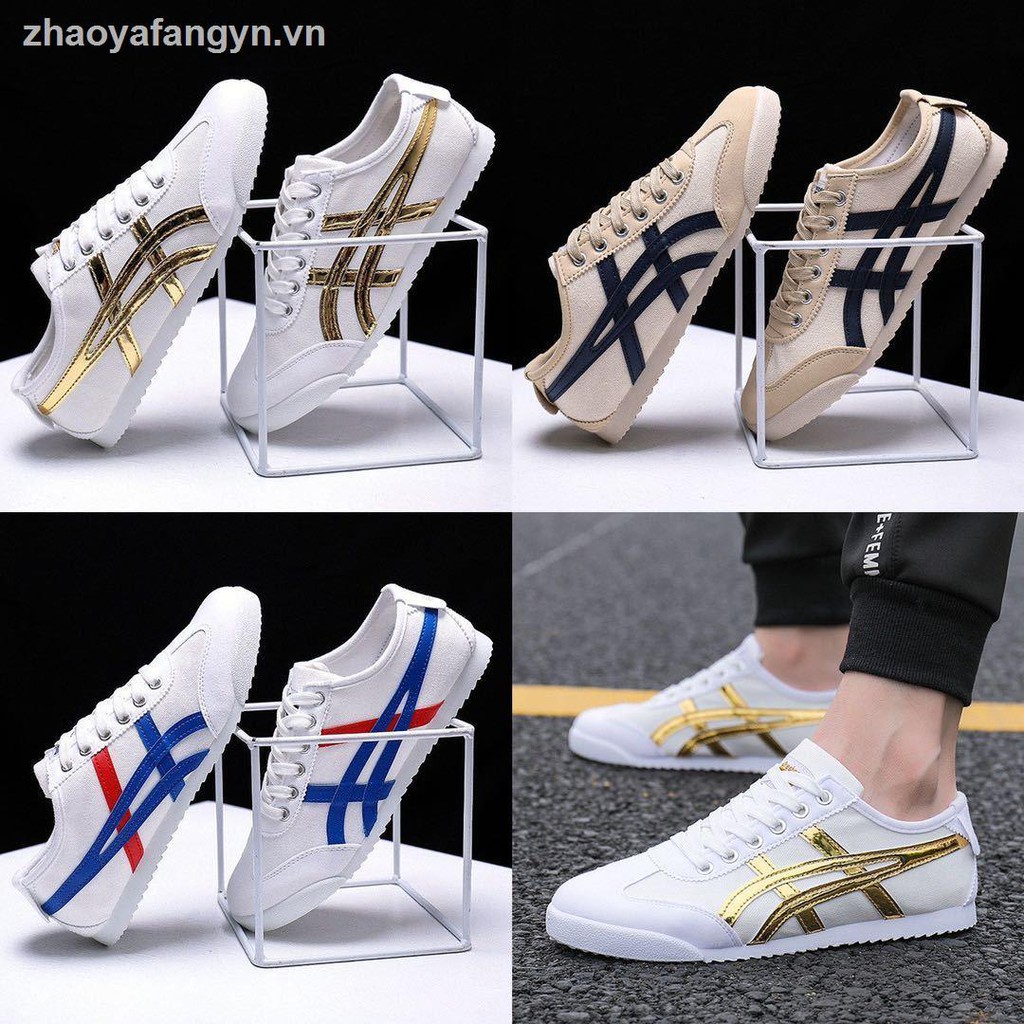 Giày lười-- The new special offer fast hand celebrity same style Forrest Gump shoes men s sneakers casual canvas social guy spirit