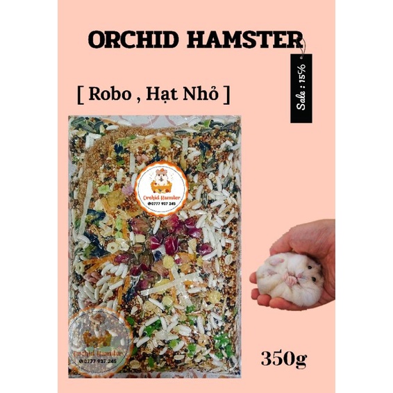 Thức Ăn Hamster Robo Hạt Nhỏ Cao Cấp Vị [ Robo ] Hàng Giống Mẫu