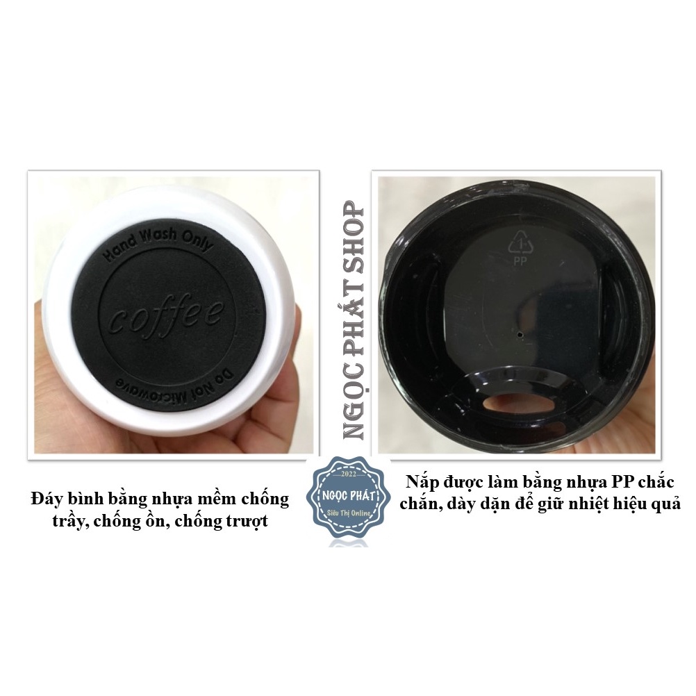 [CHẤT] Bình giữ nhiệt, Ly giữ nhiệt Cao Cấp inox 304 Dung Tích 510ml