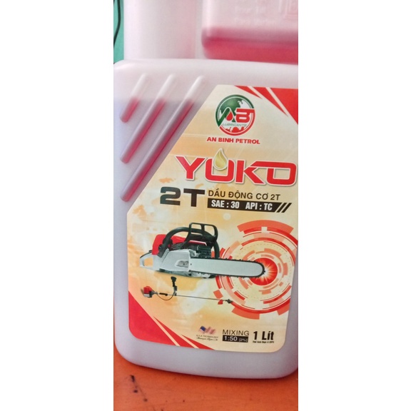 Dầu nhớt động cơ xe máy 2 thì Yoko (bình 2 đầu) 2T Cao cấp