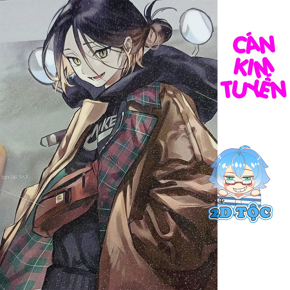 COMBO 10 TẤM POSTCARD In theo Yêu cầu - Cán màng bóng cán màng kim tuyến theo Yêu cầu - Poster Anime by 2D Tộc Shop