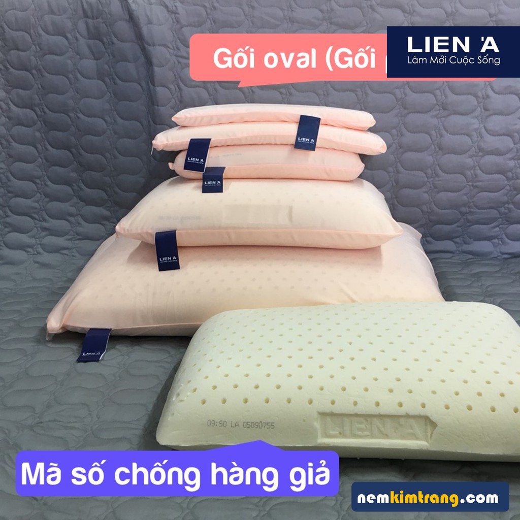 [Mã LIFE15S100K giảm 10% đơn 300K] Gối cao su em bé Liên Á - CHỐNG NGẠT, CHỐNG MỎI