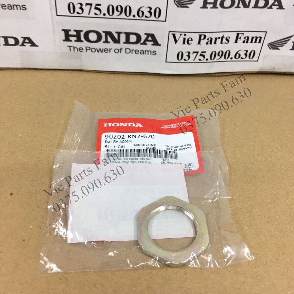 Ốc tán nồi xe ga Honda 30mm - Hàng chính hãng Honda