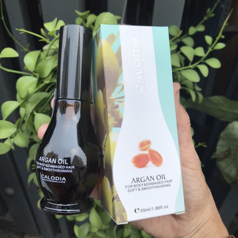 TINH DẦU CALODIA ARGAN OIL DƯỠNG BÓNG TÓC 55ML