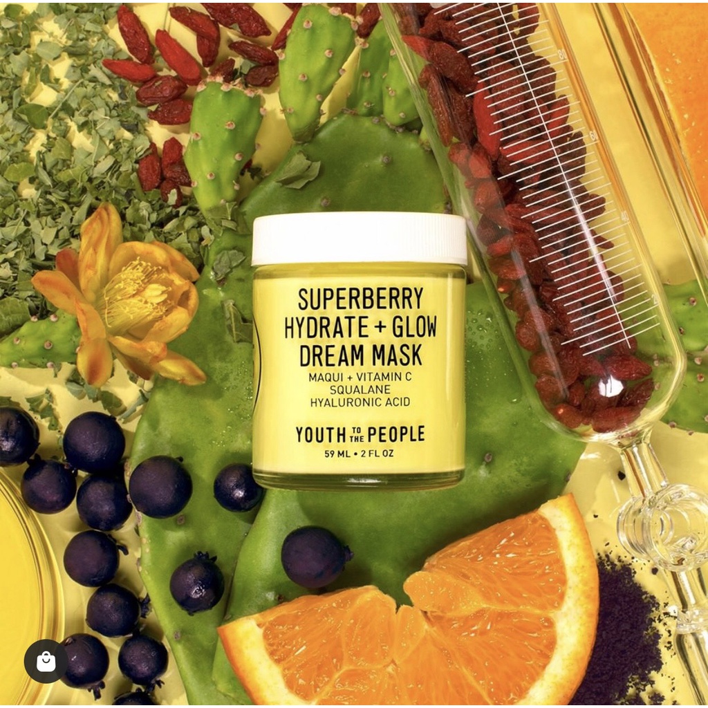 Mặt nạ ngủ làm sáng da Superberry Hydrate + Glow Dream Mask 15ML