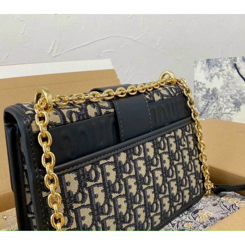 Túi W566-25 Dior Montaigne 30 full2box khoá logo Dior vàng ♥️