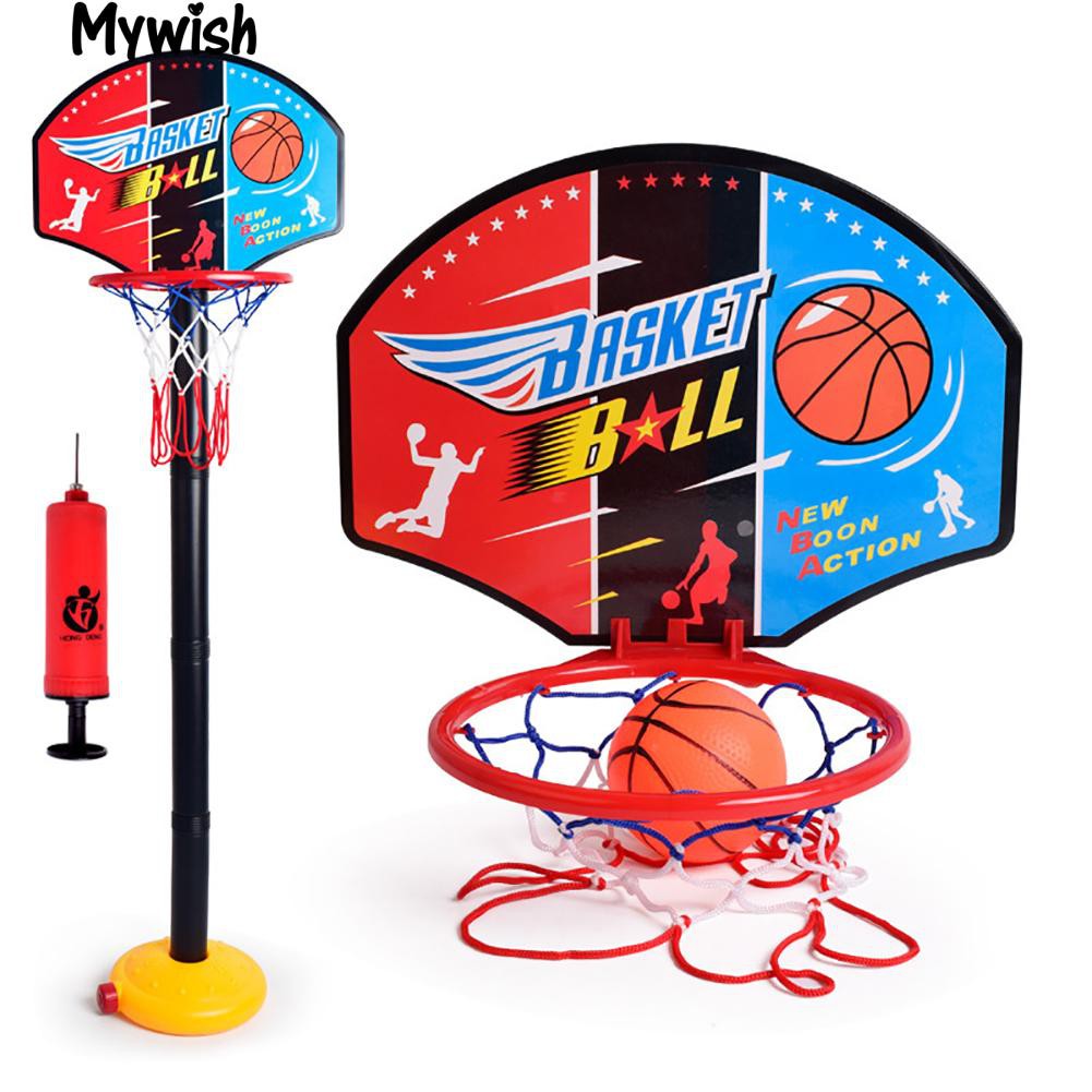 👶Adjustable Kids Mini Basketball Hoop Stand Toys Outdoor Indoor Sports Games