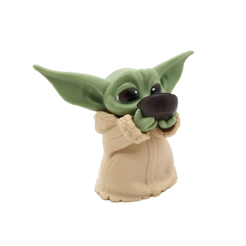 Set 6 Mô Hình Baby Yoda Grogu 5-7cm