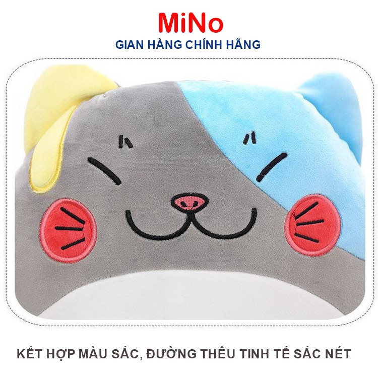 Gấu Bông Totoro Biểu Cảm Làm Gối Ôm MINO