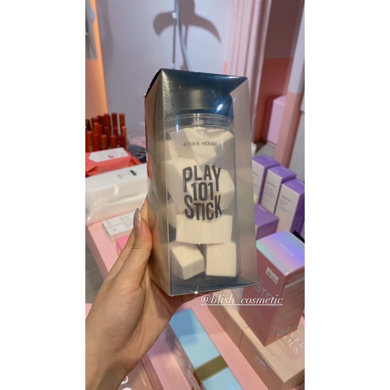 [ETUDE HOUSE] 10 MÚT TÁN KEM NỀN PLAY 101 STICK CONTOUR DUO PUF BOTTLE