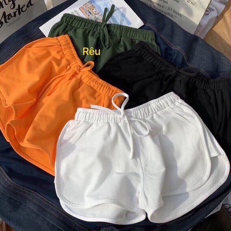 Quần shorts thể thao trơn cực xinh
