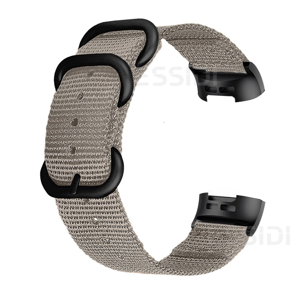 Dây Đeo Thay Thế Bằng Nylon Cho Đồng Hồ Fitbit Charge 5 4 3 2 3 4 se