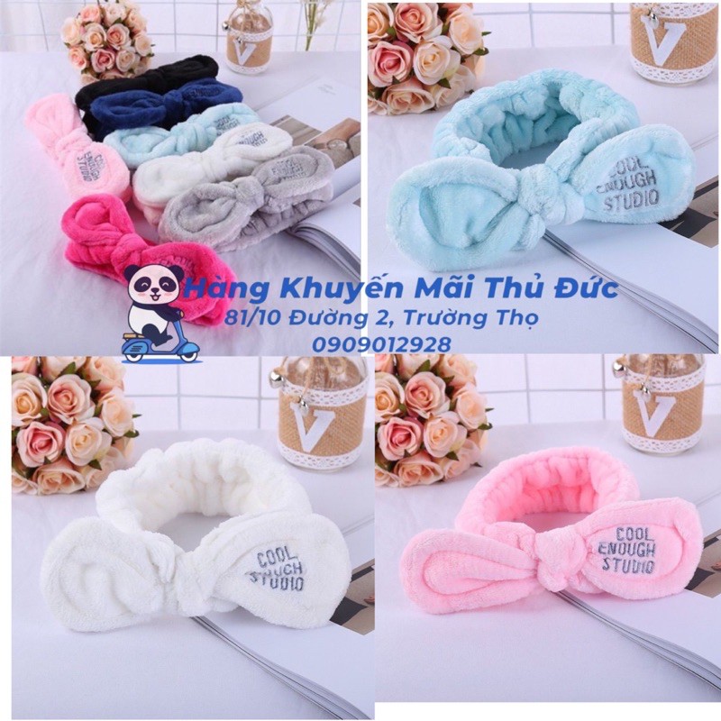Băng đô cài tóc Cool phong cách Hàn Quốc siêu mềm mịn