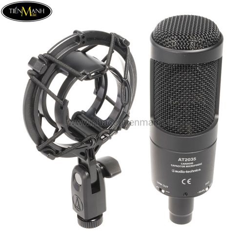 Mic Thu Âm Technica AT2035. Chuyên Thu Âm, Livestream, Lọc Tạp Âm Tốt, Thiết Kế Chuyên Nghiệp. Bảo Hành 12 Tháng