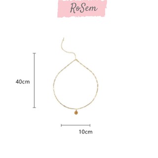 Dây chuyền nữ, chocker xích XINO cá tính
