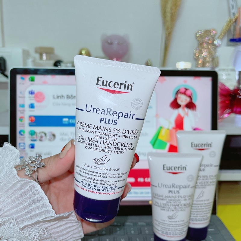 KEM DƯỠNG DA TAY & CHÂN EUCERIN (dưỡng siêu tốt)