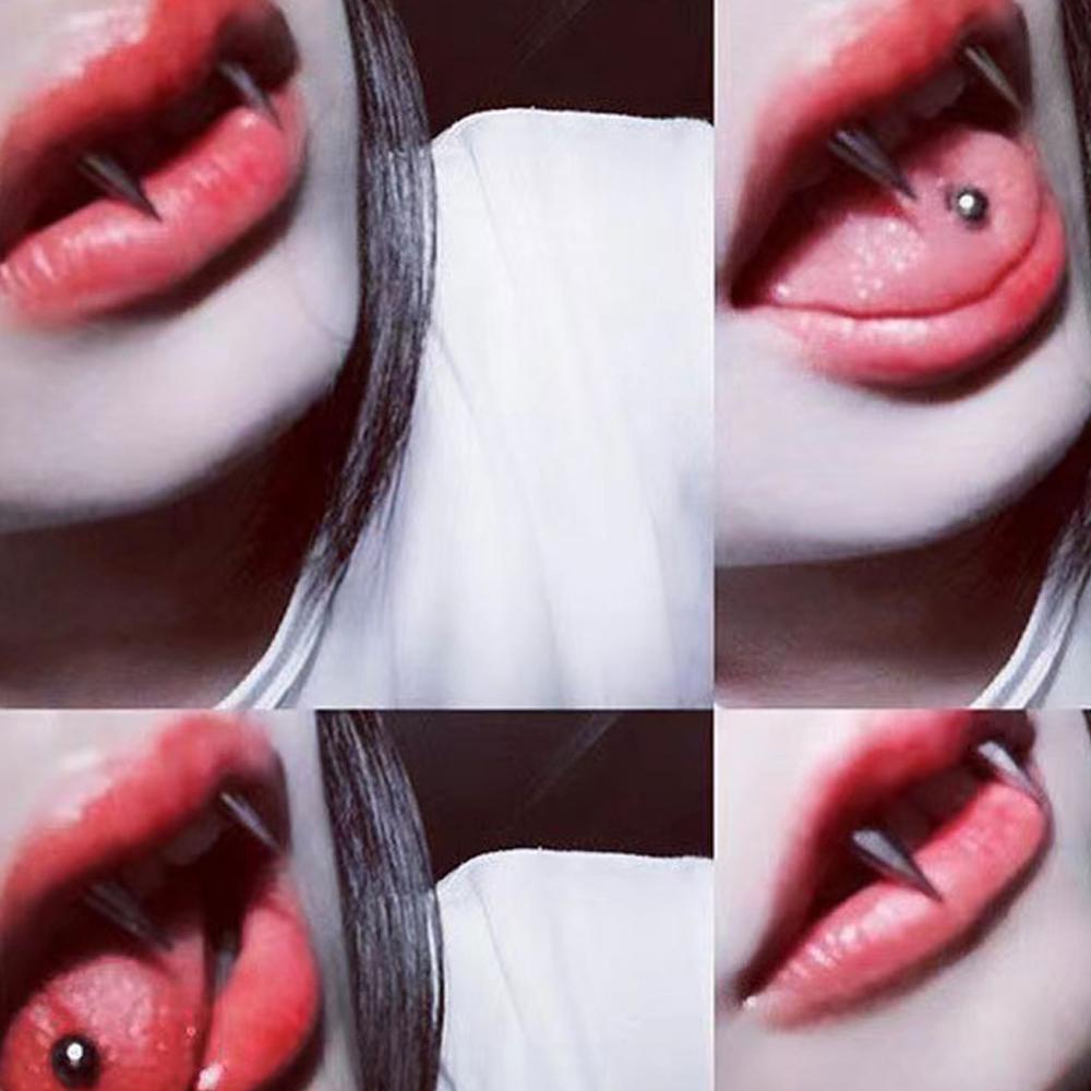 SOMEDAYZL Khuyên Xỏ Miệng / Môi / Cơ Thể Hình Goth Thời Trang Cá Tính