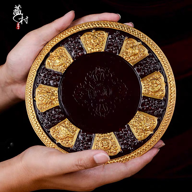 [PHÁP BẢO MINH CHÂU] Mandala ĐỒNG ĐÀI LOAN 4.5&quot; (KHÔNG KÈM ĐÁ) | LUÂN VIÊN CỤ TÚC