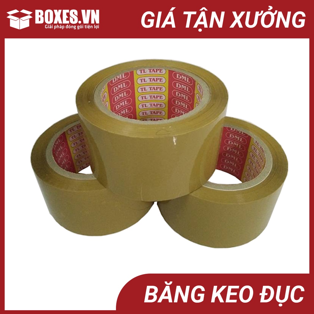 [SIÊU DÍNH] Combo 6 Cuộn Băng Keo Đục Dán Đóng Gói Hàng Hóa