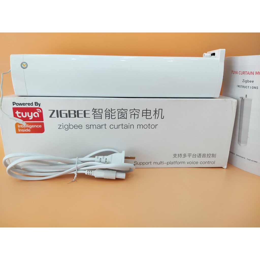 Động Cơ Rèm Cửa Thông Minh Tự Động Zigbee Tuya Smartlife Tương Thích Với Alexa Google Assistant IFTTT