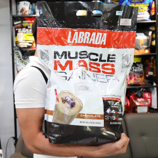 Sữa tăng cân - tăng cơ Muscle Mass Gainer 12lbs (5.4kg)